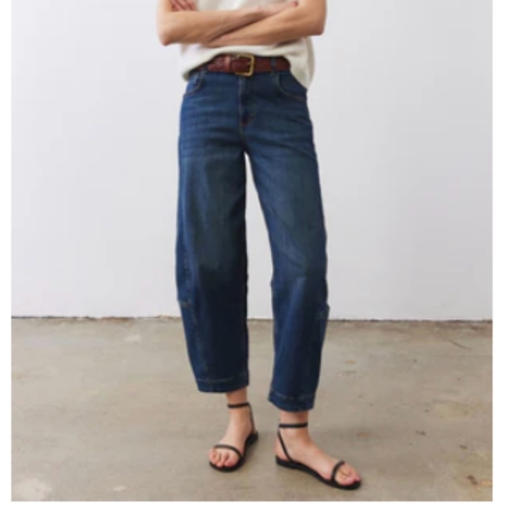 Ruti petite barrel jeans Indigo 14P